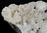 Calcite Crystals On Purple, Cubic Fluorite - (Special Price) #38646-2